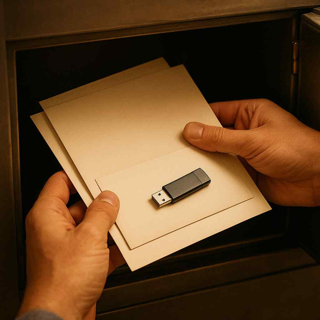 Safe data backups